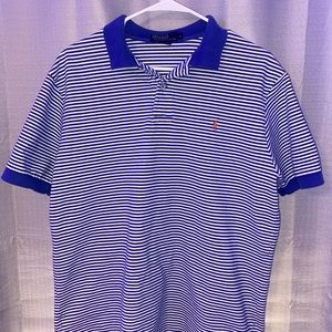 Ralph Lauren Men’s Large Golf Polo Shirt Blue